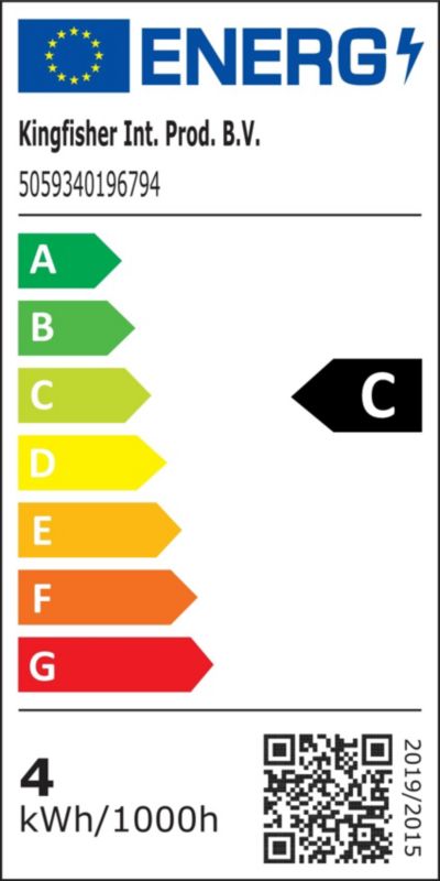 Żarówka LED Diall C35 E14 550 lm 4000 K DIM