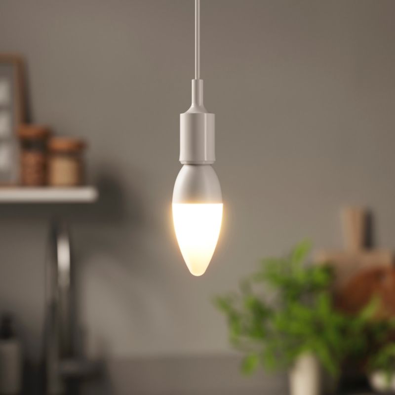 Żarówka LED Diall C35 E27 4,2 W 470 lm 2700 K 3 szt.