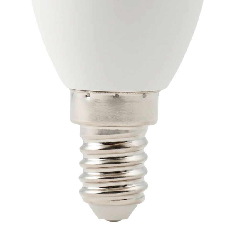 Żarówka LED Diall C37 E14 8 W 806 lm mleczna barwa ciepła DIM 3 szt.