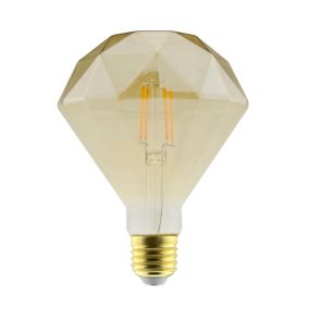 Żarówka LED Diall Diamond E27 470 lm 1800 K