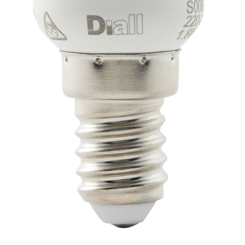 Żarówka LED Diall E14 1,8 W 140 lm mleczna barwa ciepła