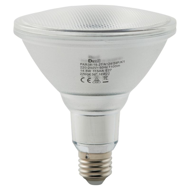 Żarówka LED Diall E27 14,5 W 1100 lm przezroczysta barwa ciepła