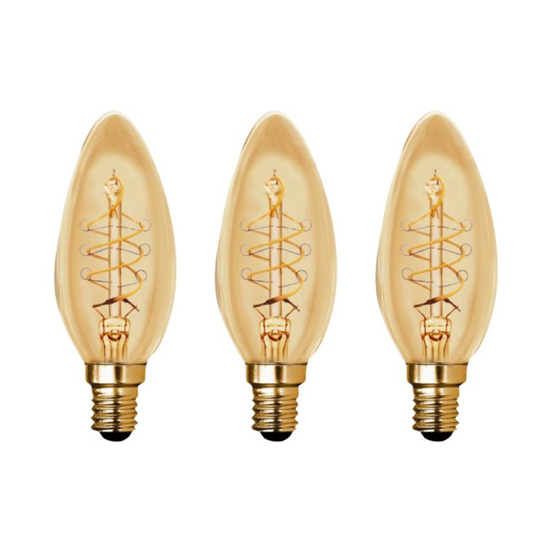 Żarówka LED Diall Filament B35 E14 180 lm 1800 K amber