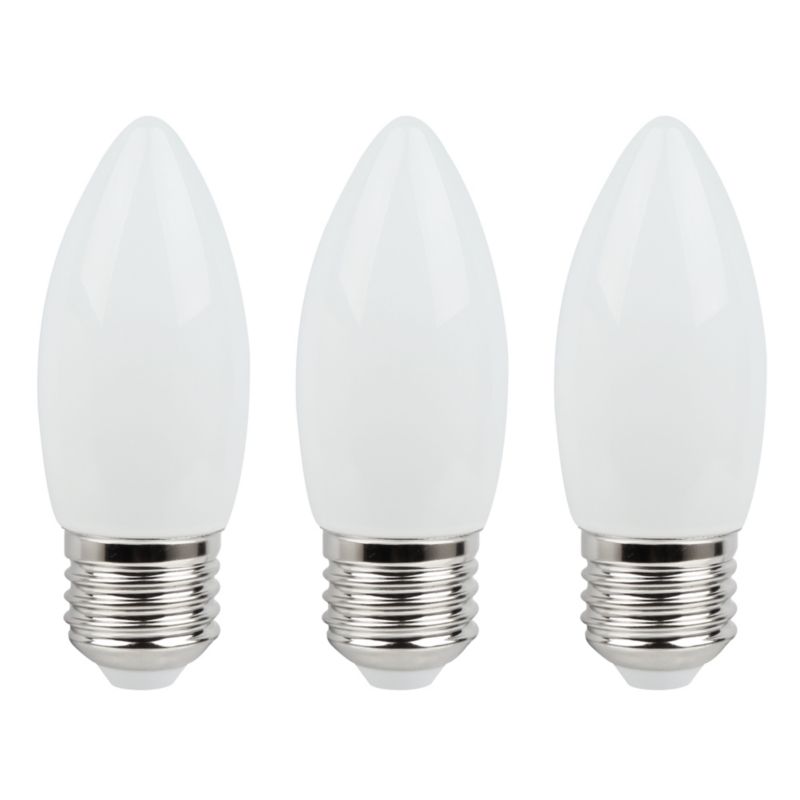 Żarówka LED Diall Filament C35 E27 3,4 W 470 lm 2700 K 3 szt.