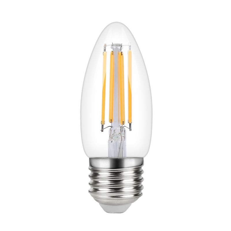 Żarówka LED Diall Filament C35 E27 470 lm 2700 K 3 szt.