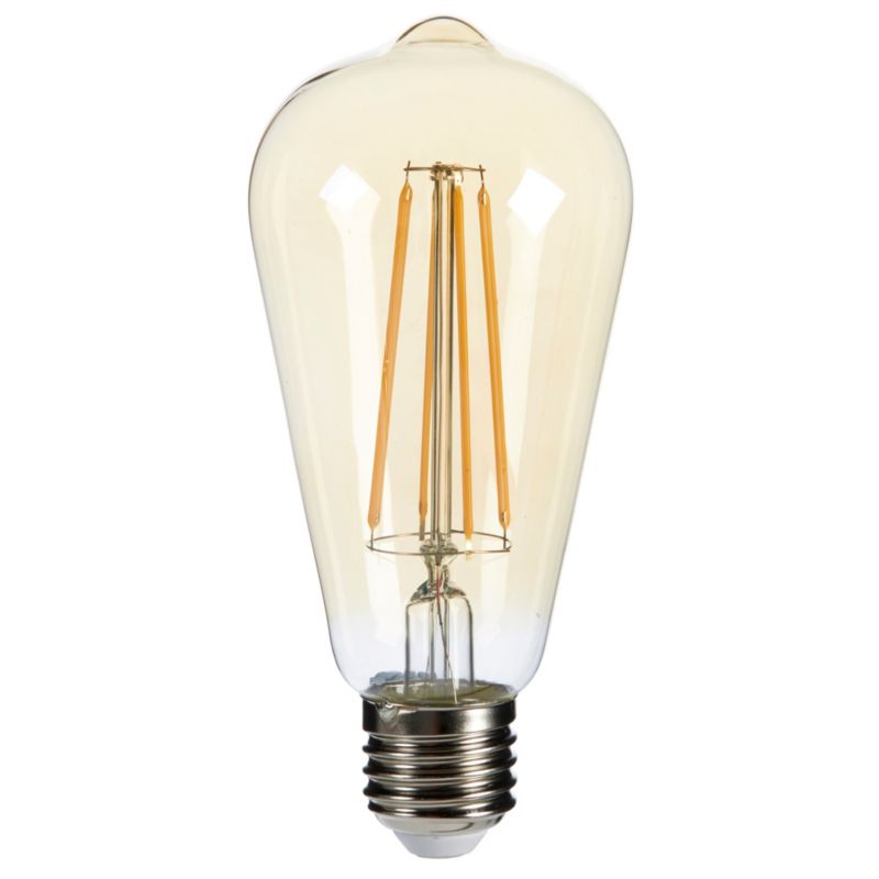 Żarówka LED Diall Filament Gold ST64 E27 5,5 W 470 lm przezroczysta barwa ciepła