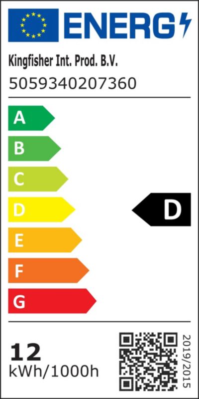 Żarówka LED Diall G125 E27 1521 lm 4000 K DIM