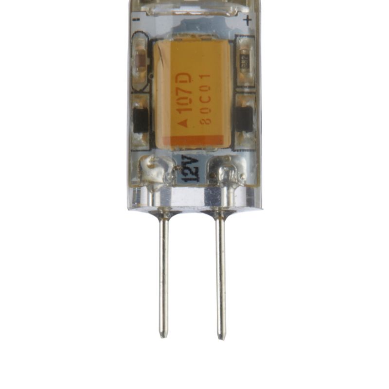 Żarówka LED Diall G4 1,2 W 100 lm przezroczysta barwa ciepła 2 szt.