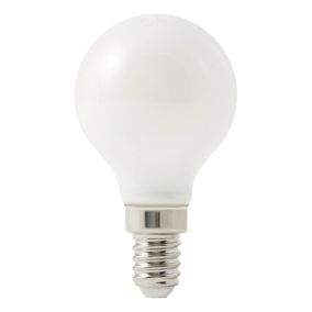 Żarówka LED Diall G45 E14 4,9 W 470 lm mleczna barwa ciepła