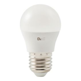 Żarówka LED Diall G45 E27 470 lm 4000 K