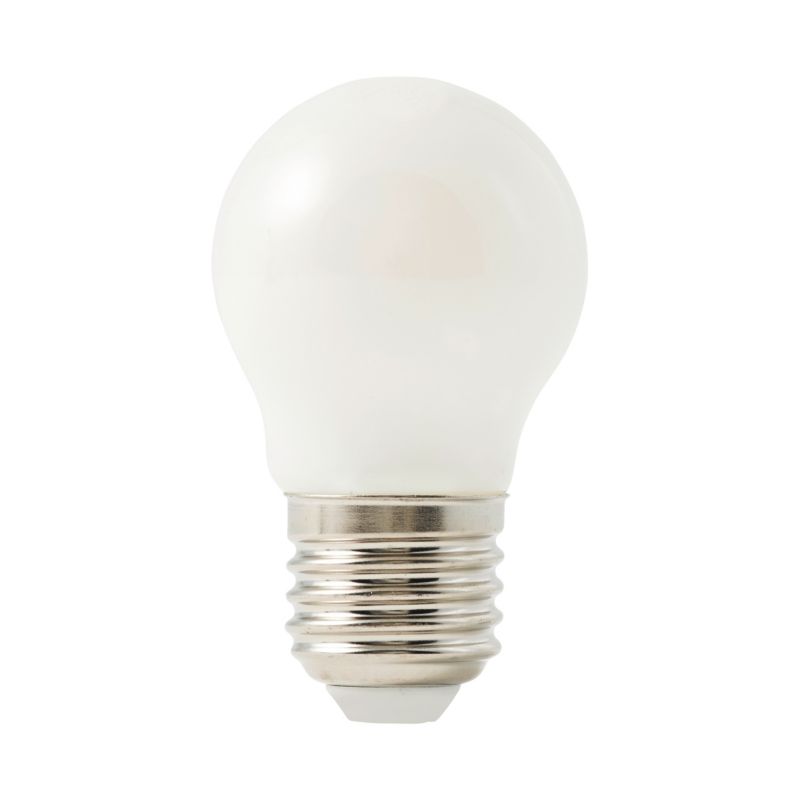 Żarówka LED Diall G45 E27 5,5 W 500 lm mleczna barwa neutralna DIM