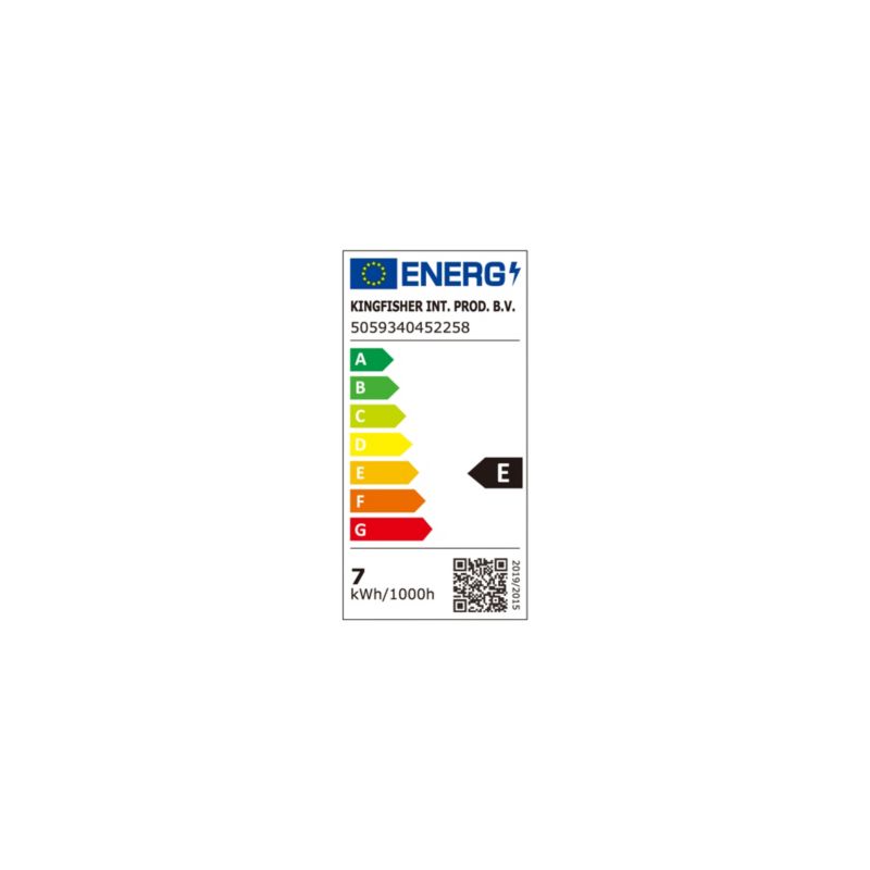 Żarówka LED Diall G45 E27 806 lm 2700 K