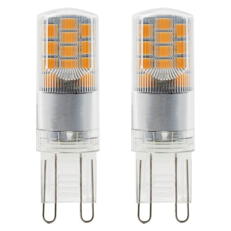 Żarówka LED Diall G9 2,6 W 300 lm przezroczysta barwa neutralna 2 szt.