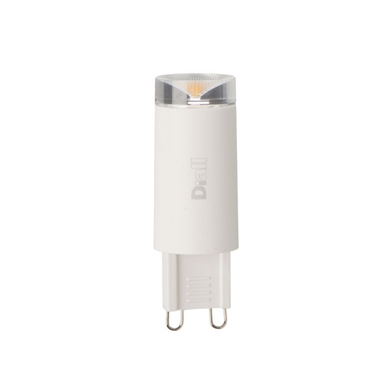 Żarówka LED Diall G9 3,2 W 300 lm mleczna barwa zimna 2 szt.