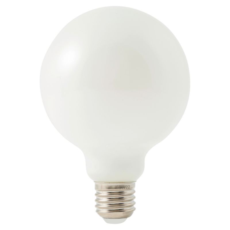 Żarówka LED Diall G95 E27 7,5 W 806 lm mleczna barwa neutralna