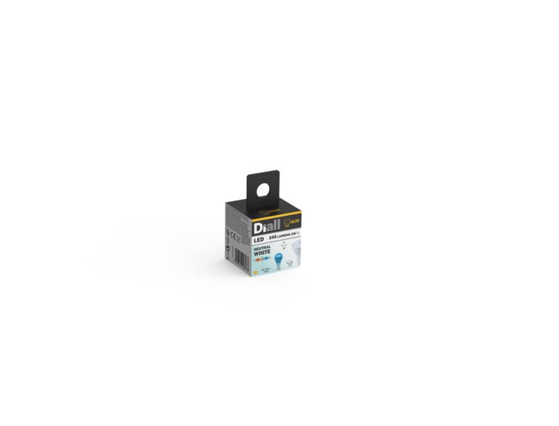 Żarówka LED Diall GU10 345 lm 4000 K 36D