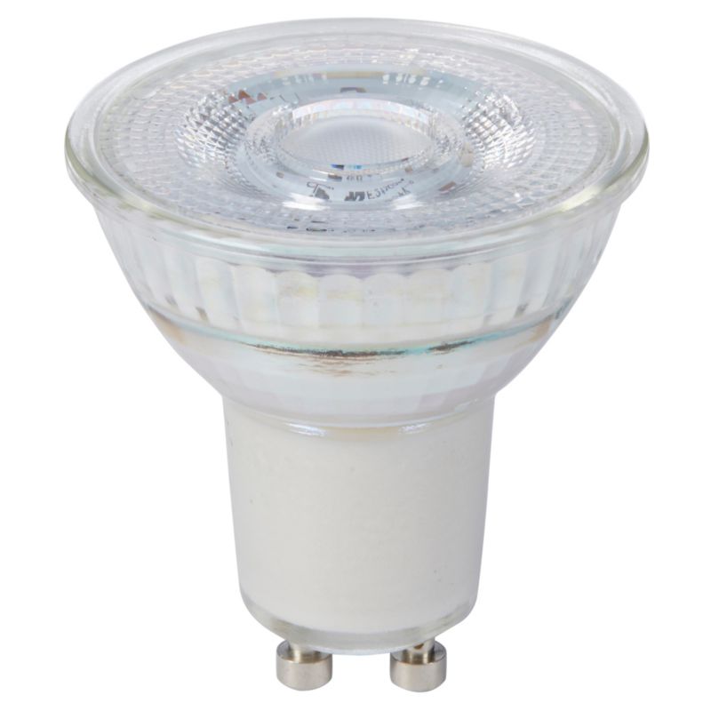 Żarówka LED Diall GU10 4,7 W 345 lm szkło mleczne barwa zimna