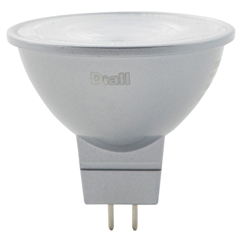 Żarówka LED Diall MR16/GU5.3 4,7 W 345 lm 2700 K przezroczysta 3 szt.