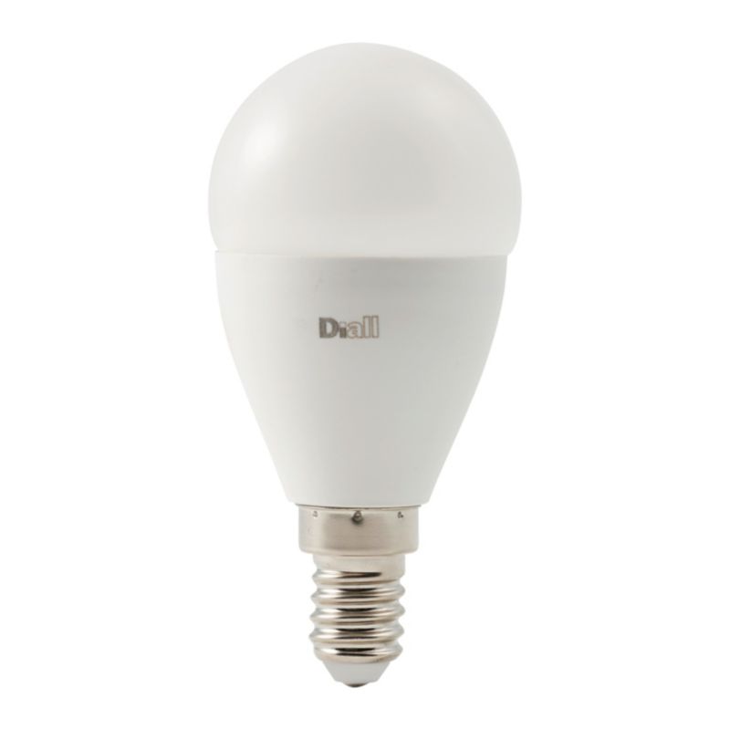 Żarówka LED Diall P45 E14 8,5 W 806 lm mleczna barwa ciepła 3 szt.