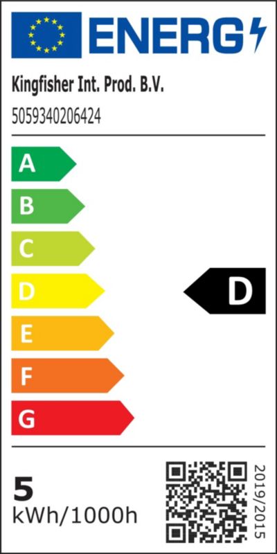 Żarówka LED Diall R50 E14 470 lm 4000 K 2 szt.