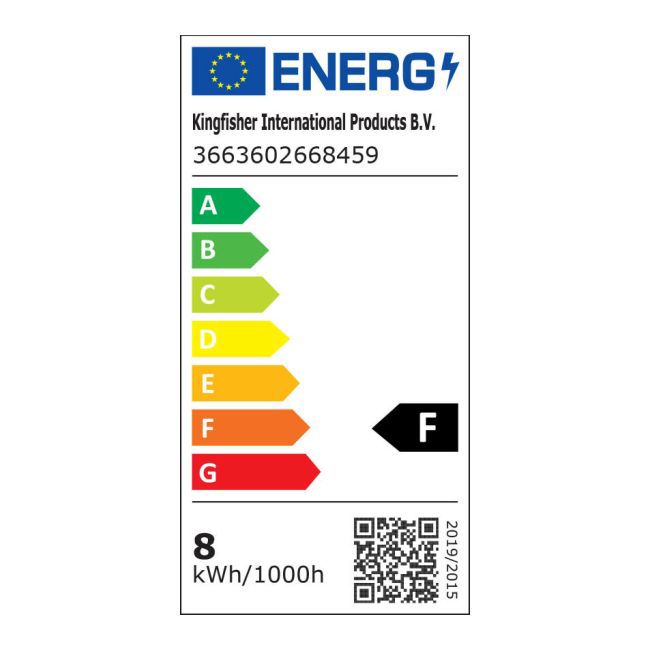 Żarówka LED Diall R50 E14 8 W 806 lm mleczna barwa ciepła 2 szt.