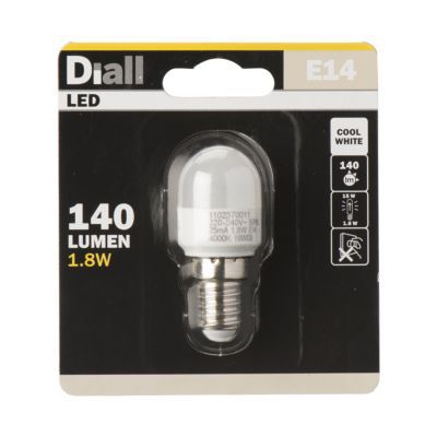 Żarówka LED Diall T25 E14 1,8 W 140 lm mleczna barwa zimna