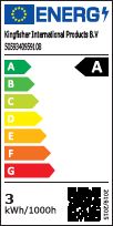 Żarówka LED Filament Jacobsen klasa A C35 E14 470 lm 2700 K