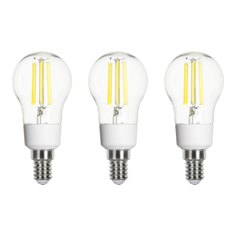 Żarówka LED Filament Jacobsen klasa A P45 E14 806 lm 4000 K 3 szt.