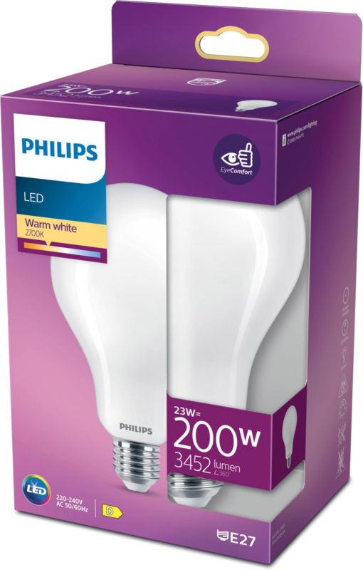 Żarówka LED Glass Philips A95 E27 3452 lm 2700 K