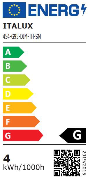 Żarówka LED Italux G95 E27 130 lm 2200 K filamentowa DIM