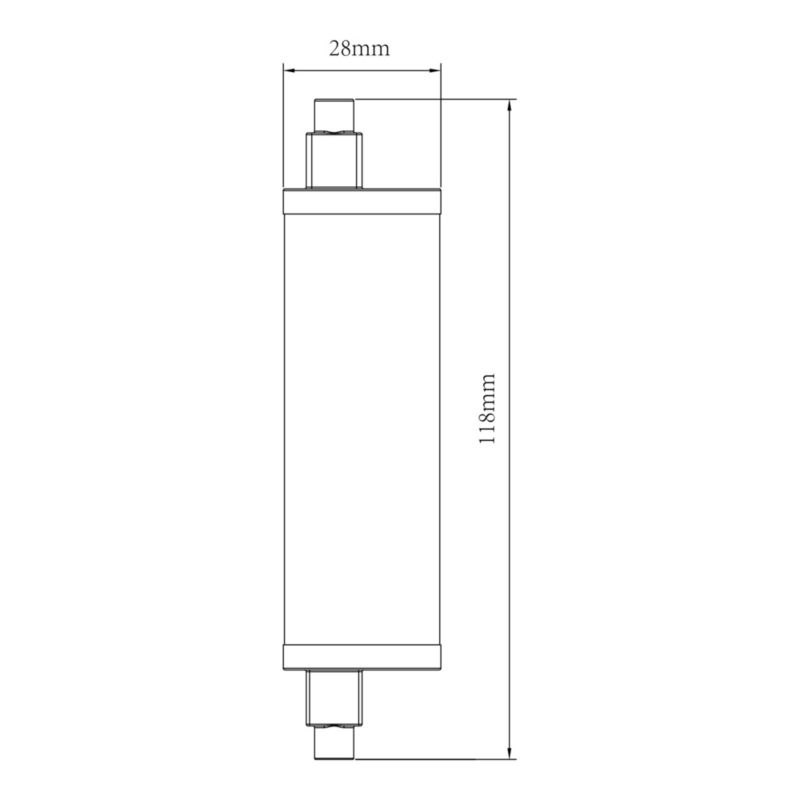 Żarówka LED Jacobsen R7S 1901 lm 3000 K DIM