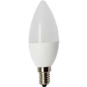 Żarówka LED Ledsystems C37 E14 6 W 450 lm mleczna barwa ciepła