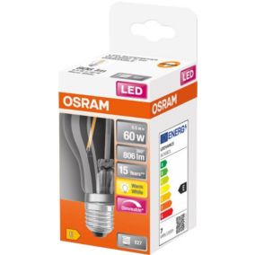 Żarówka LED Osram Filament P60 E27 806 lm 2700 K filamentowa DIM