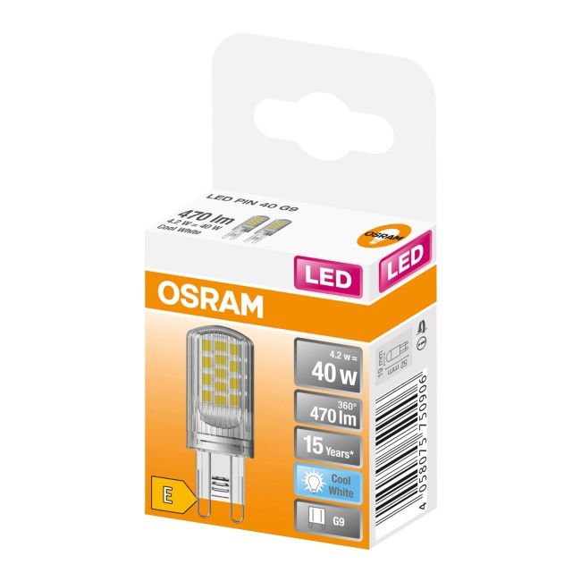 Żarówka LED Osram G9 470 lm 4000 K 320° 2 szt.