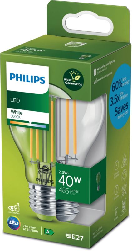 Żarówka LED Philips A60 E27 485 lm 3000 K
