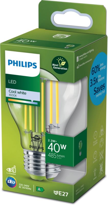 Żarówka LED Philips A60 E27 485 lm 4000 K