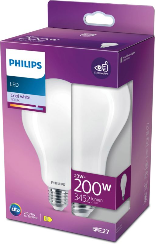 Żarówka LED Philips A95 E27 3452 lm 4000 K glass