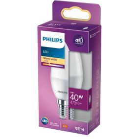 Żarówka LED Philips B35 E14 470 lm 2700 K