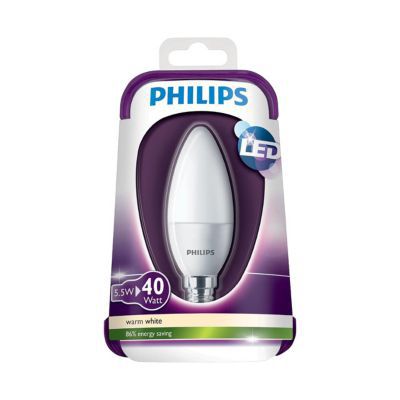 Żarówka LED Philips B35 E14 5,5 W 470 lm mleczna barwa ciepła