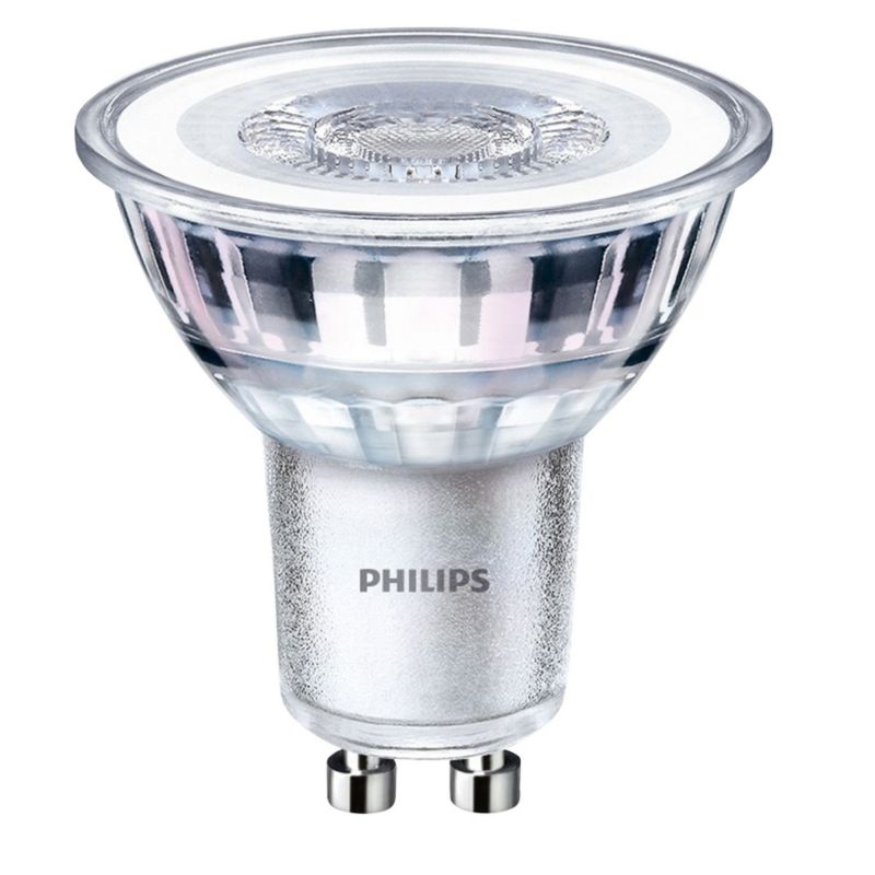 Żarówka LED Philips GU10 3,5 W 275 lm przezroczysta barwa zimna 3 szt.