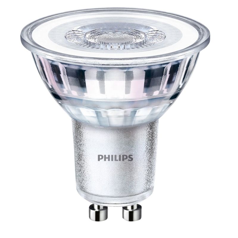 Żarówka LED Philips GU10 4,6 W 390 lm przezroczysta barwa zimna 3 szt.