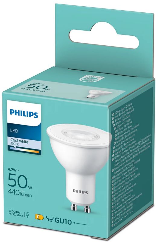 Żarówka LED Philips GU10 440 lm 4000 K