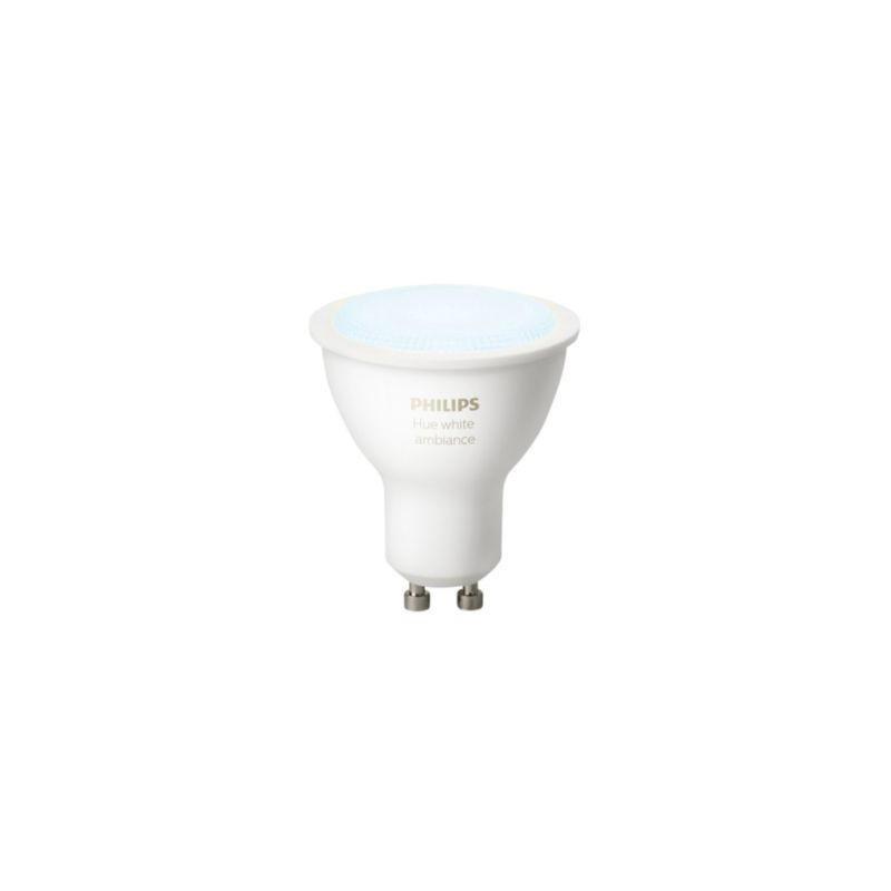 Żarówka LED Philips Hue GU10 5,5 W 250 lm mleczna barwa ciepła/zimna DIM 2 szt.