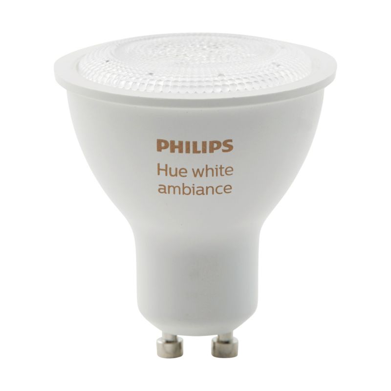 Żarówka LED Philips Hue GU10 5,5 W 250 lm mleczna barwa ciepła/zimna DIM 2 szt.