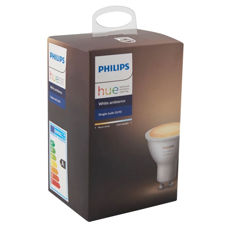 Żarówka LED Philips Hue GU10 5,5 W 250 lm mleczna barwa ciepła/zimna DIM