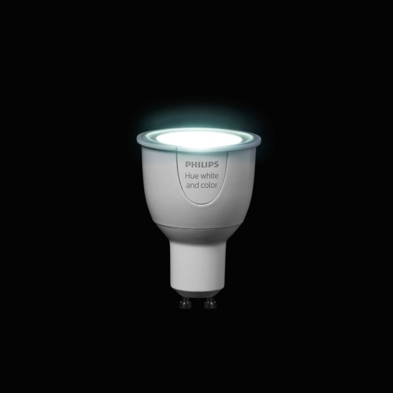 Żarówka LED Philips Hue GU10 6,5 W 250 lm mleczna barwa ciepła/zimna RGB DIM