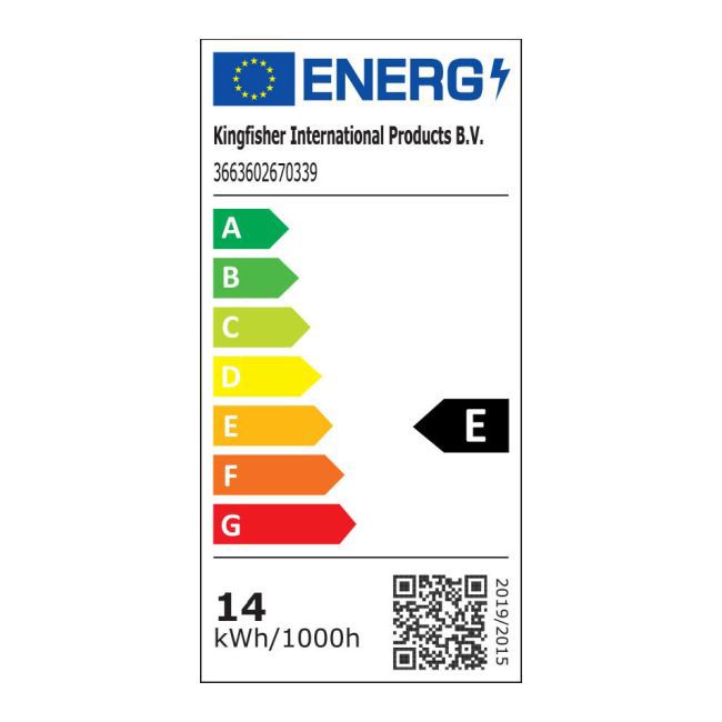 Żarówka LED stick Diall E27 13,7 W 1521 lm mleczna barwa ciepła