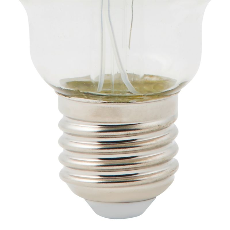 Żarówka lustrzana LED Diall G95 E27 5 W 470 lm przezroczysta barwa ciepła srebrna