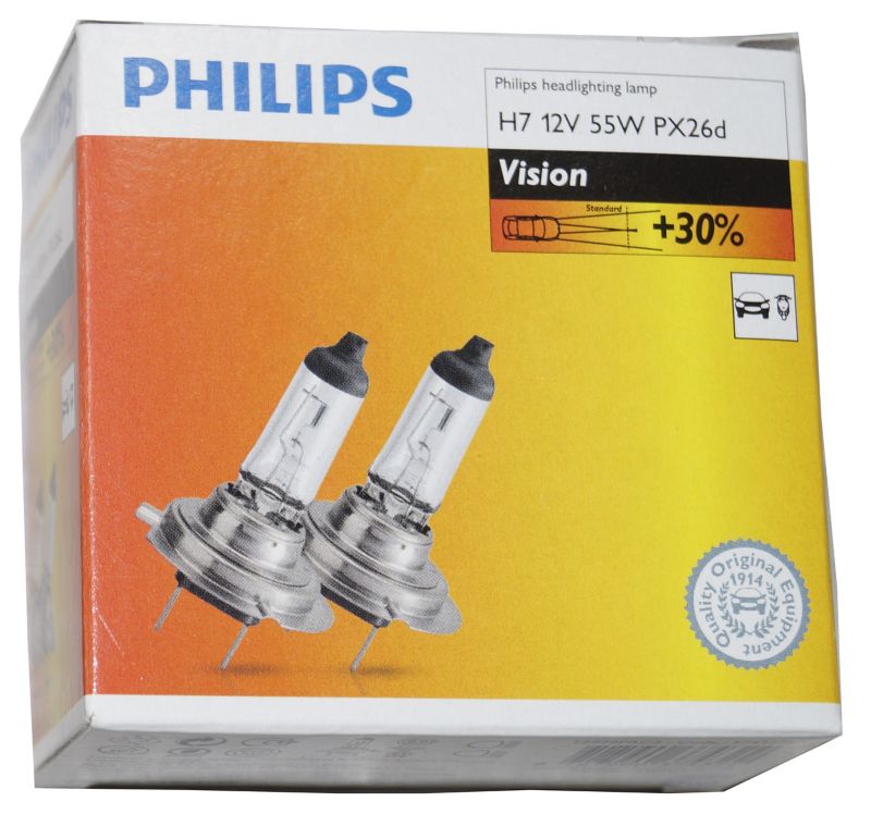 Żarówka Philips H7 55 W Vision C2 PH 2 szt.