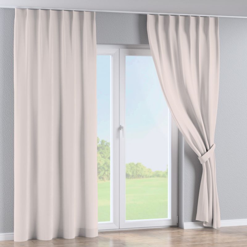 Zasłona na haczykach flex pojedynczych 130 x 245 cm Dekoria ecru 1 szt.